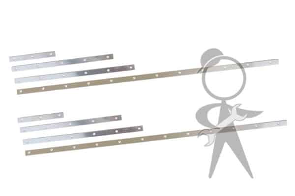 Securing Bars, Aluminum Bars For Side Top Seals, Beetle 1950-1964 (8)