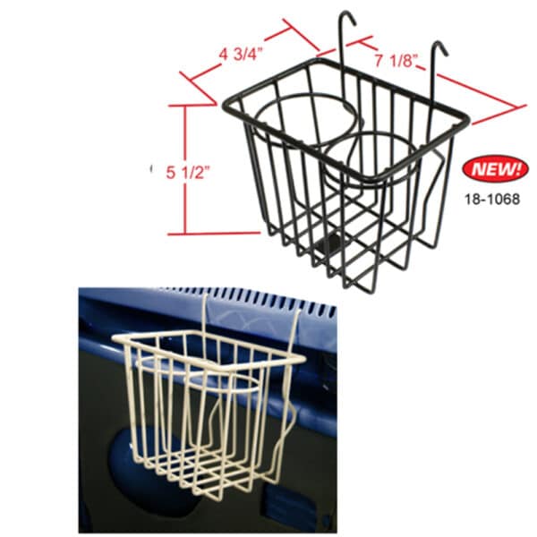Wire Basket, Black, Type 2 55-67