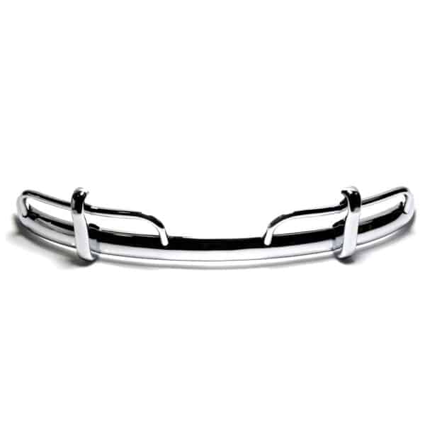 Bumper, Rear Show Chrome W/Over-Riders 49-67