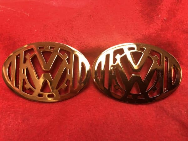 Horn Grill, VW Gear Bronze, Pair