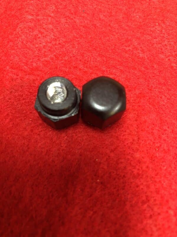 Wiper Arm Cap Nut Black, Each
