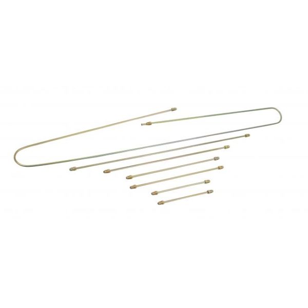 Brake Line Kit, 66-68, Stainless Steel