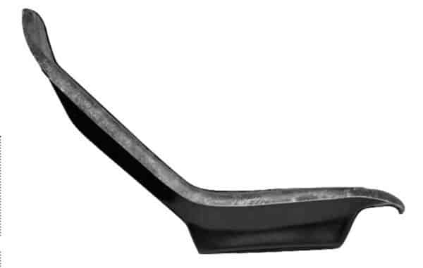 Seat, Fiberglass High Back, Lay Back Seat Shell