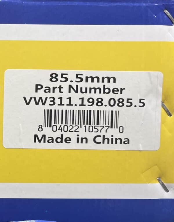 Pistons and Cylinders 85.5 1600cc - Image 2