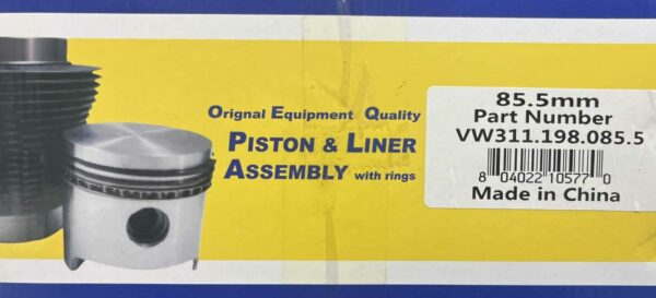 Pistons and Cylinders 85.5 1600cc