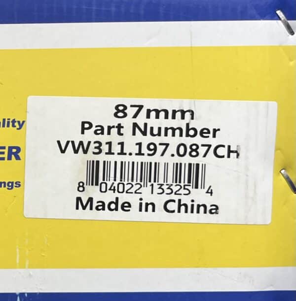 Pistons and Cylinders 87, 1600cc - Image 2