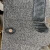 Carpet Kit, Deluxe 9pc. Front w/ Footrest & Grommets Salt & Pepper Loop, Beetle Sedan 1973-1978 - Image 2