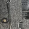 Carpet Kit, Deluxe 9pc. Front w/ Footrest & Grommets Salt & Pepper Loop, Beetle Sedan 1973-1978 - Image 3