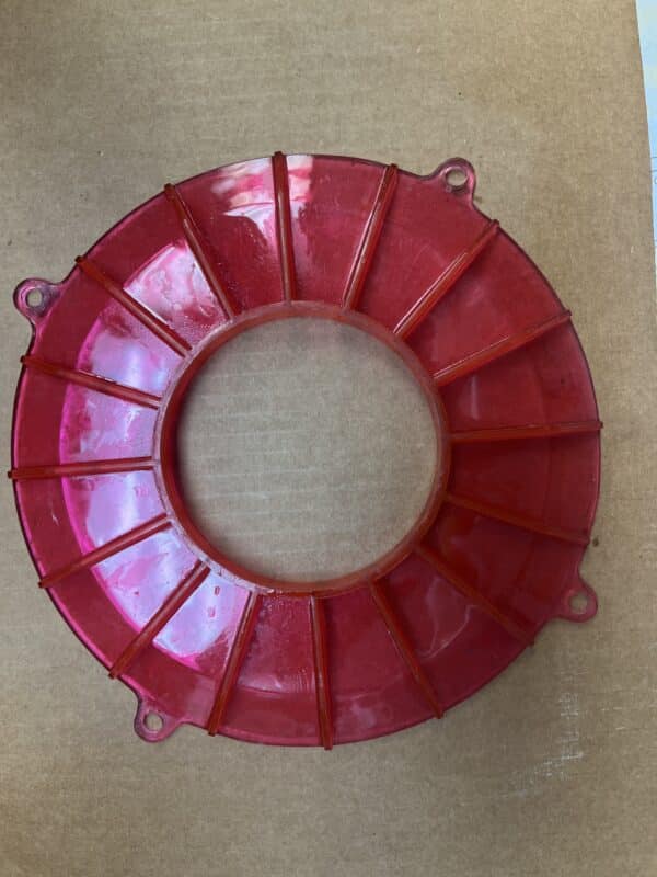 Backing Plate, Finned Pink