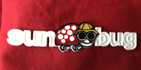 Sun Bug Rear Deck Badge