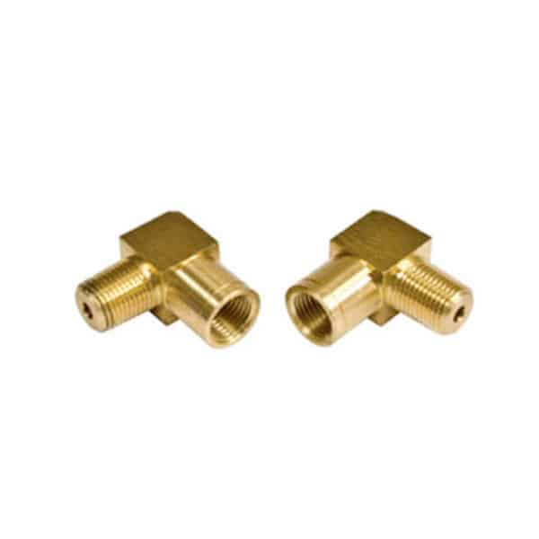 Brass Fitting 90 Degree Male 1/8" NPT to  VW Double Bubble