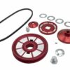 Crankshaft Pulley Kit, Red Anodized W/Timing Marks - Image 2