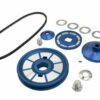 Crankshaft Pulley Kit, Blue Anodized W/Timing Marks - Image 2