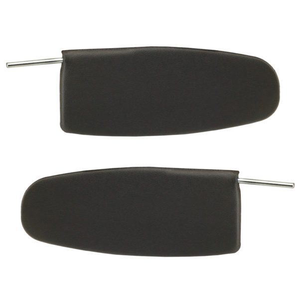 Sun Visors, 58-64, Black, Pair