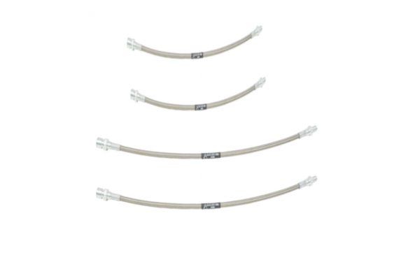 Brake Line Flex Hose Kit, Braided Stainless 71/79