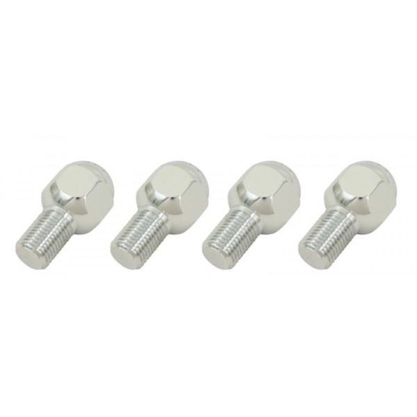 Lug Bolt, Chrome 14mm (4) 20.5mm long