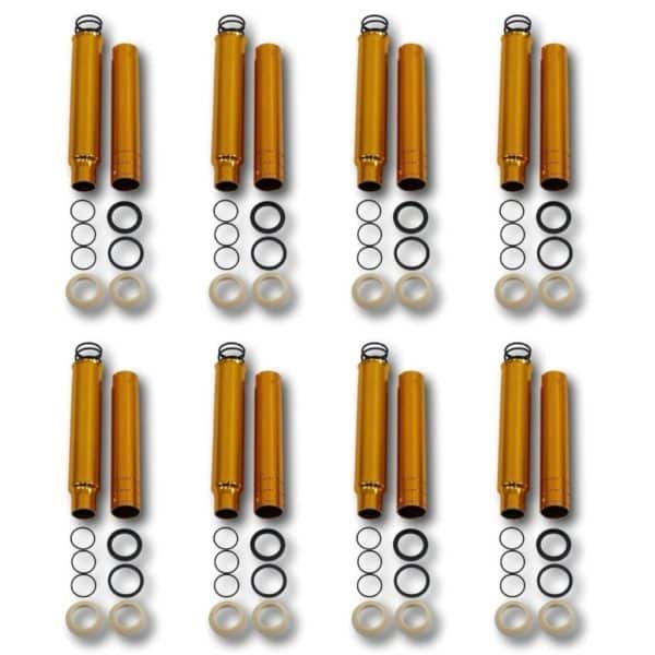Push Rod Tubes, Big Mouth O-Ring Sealed (Set Of 8)