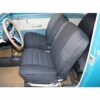 Seat Cover Set, Front & Rear Black Neoprene, T-1 1958-67 - Image 2
