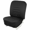 Seat Cover Set, Front & Rear Black Neoprene, T-1 1958-67