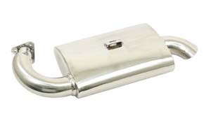 Phat Boy Muffler, Ceramic Coated - Fits P/N: 3699 / 7320 / 55-73