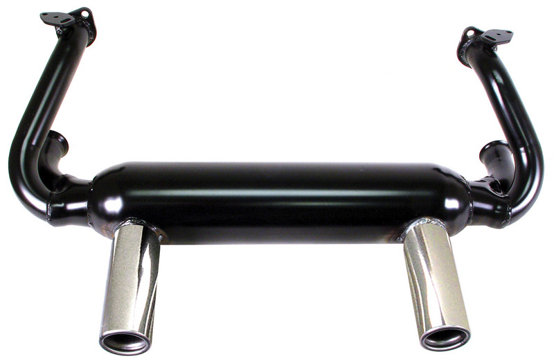 Type 1 & Ghia, 1300-1600Cc, 66-73 Black With Chrome Tips