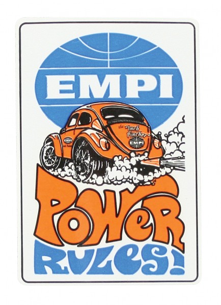 EMPI Power Rules Sticker