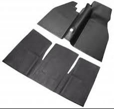 Rubber Floor Mat Set, 68-72