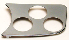 3 Gauge Hole Panel, Chrome