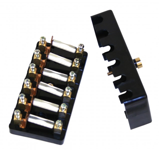 Early Porsche Style 6 Fuse Box