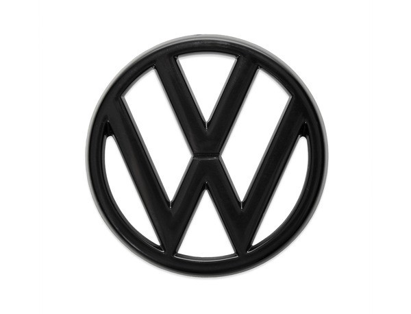 Vw Bus Front Emblem Black