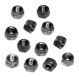 Copper Exhaust Nut Kit