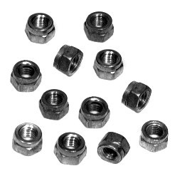 Copper Exhaust Nut Kit