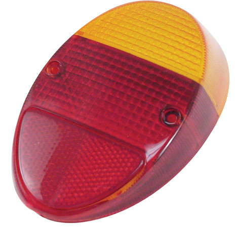 Lens, Tail Light, Red/Amber, Type 1 62-67, Each