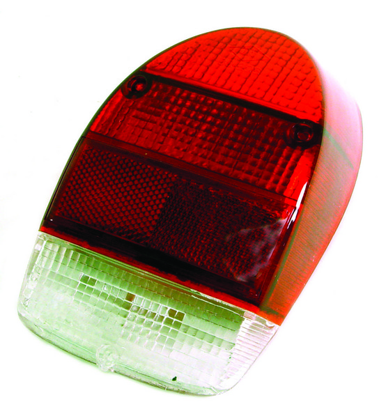 Lens, Tail Light, Red/Red, Right, Type 1 71-72, Each