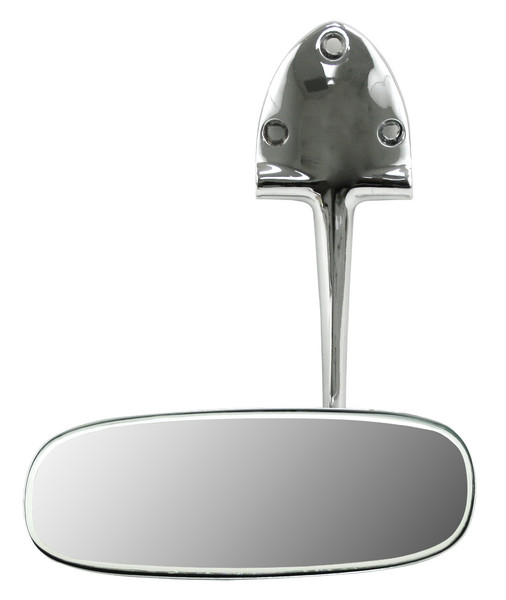 Inside Rear View Mirror, O.E.M. Style, Chrome, Sedan, Type 1 58-