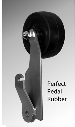 Perfect Pedal With Soft Rubber Roller