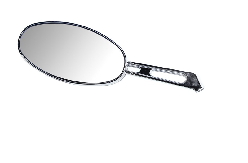 Chrome Oval Sand Rail Mirror L