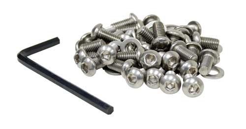 S/S Button Head Screw 34Pcs